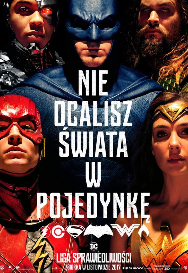 Liga Sprawiedliwości Zack Snyder – plakat filmu