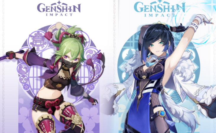 Yelan i Kuki Shinobu nowymi postaciami „Genshin Impact”