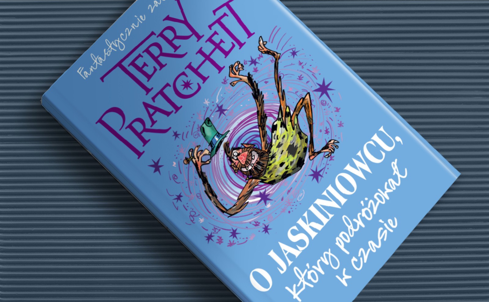 Pratchett in shape as always. "About a caveman who traveled in time" - a book review