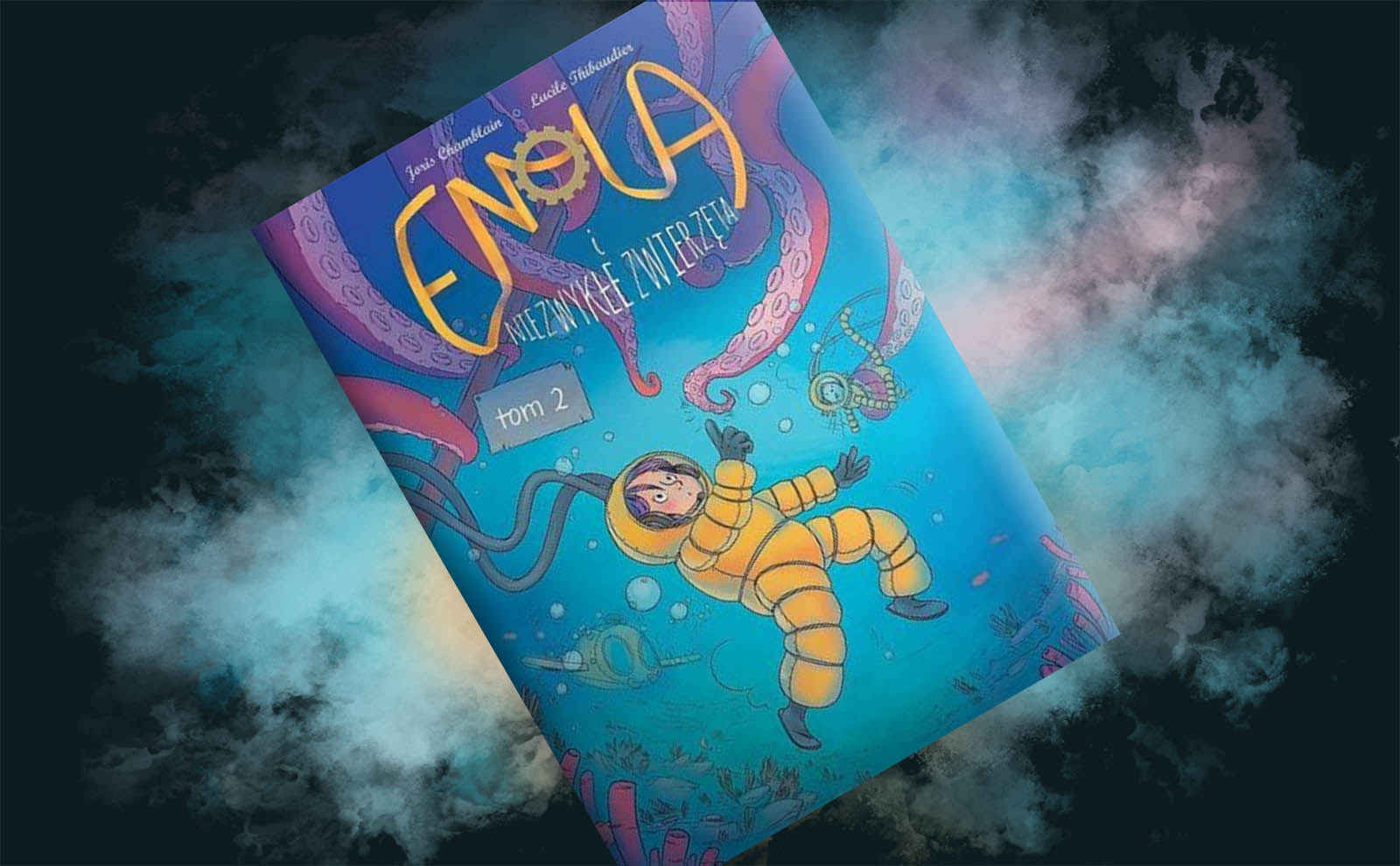 Smocza przyjaciółka – recenzja komiksu „Enola i niezwykłe zwierzęta”, t. 2