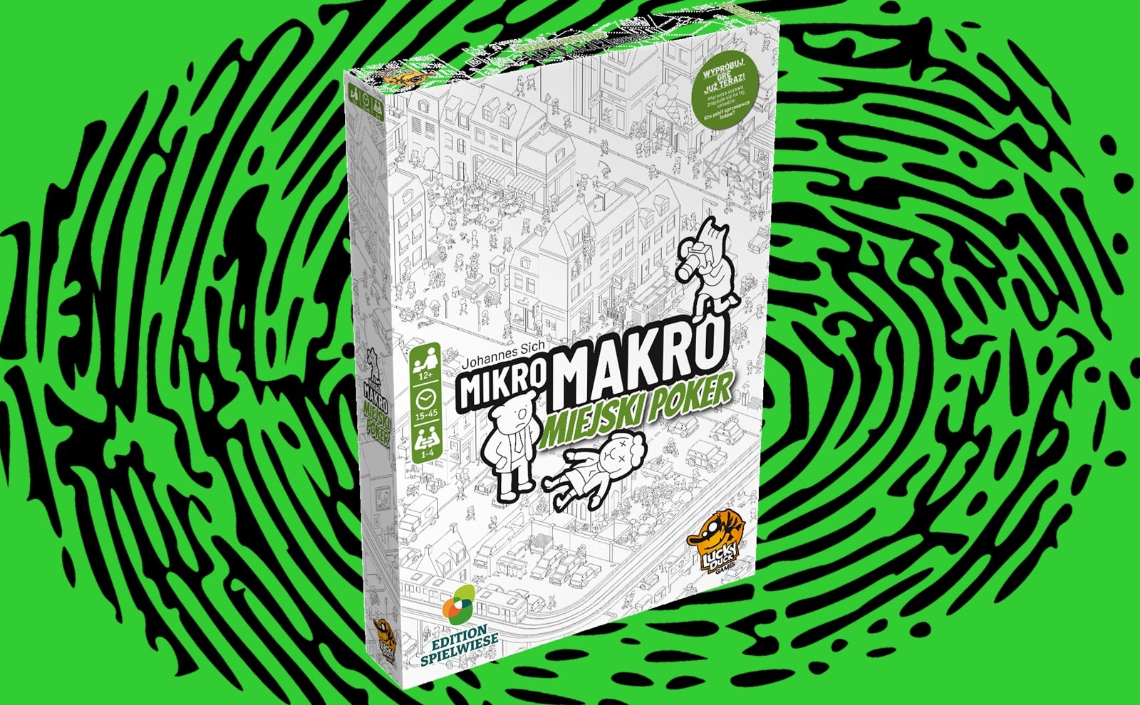 Szybki rzut oka i mam cię! – recenzja gry planszowej „MikroMakro. Miejski Poker”