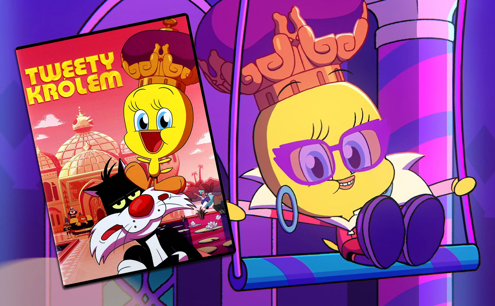 Crazy tunes - review of the DVD issue of "Tweety Król"