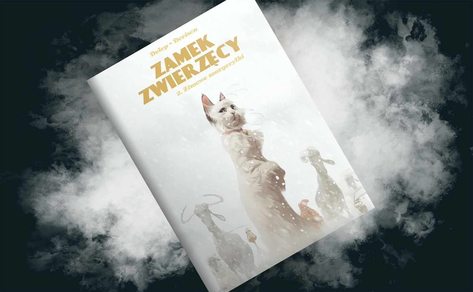 Biała rewolucja – recenzja komiksu „Zamek zwierzęcy: Zimowe margerytki”, t. 2