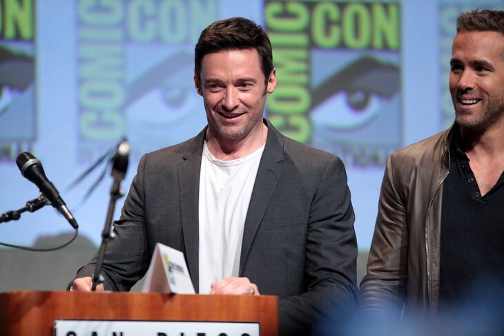 Hugh Jackman w kostiumie Wolverine'a na planie "Deadpoola 3"