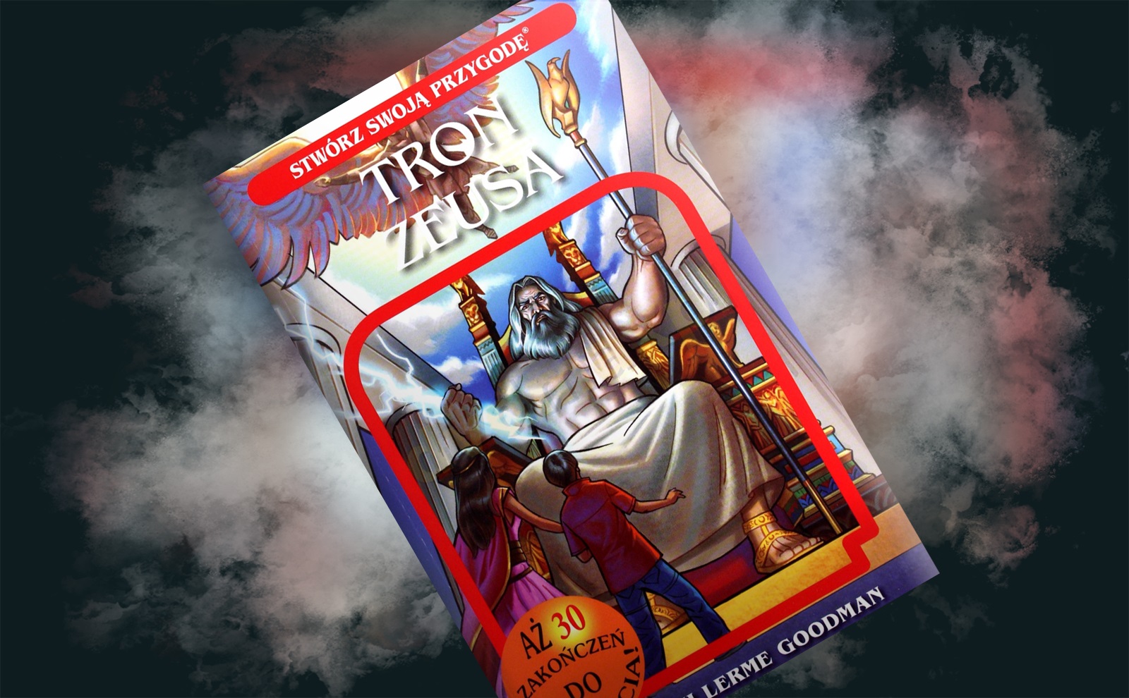 Greek mythology in an interactive edition - a review of the interactive book "Create your adventure. Throne of Zeus"