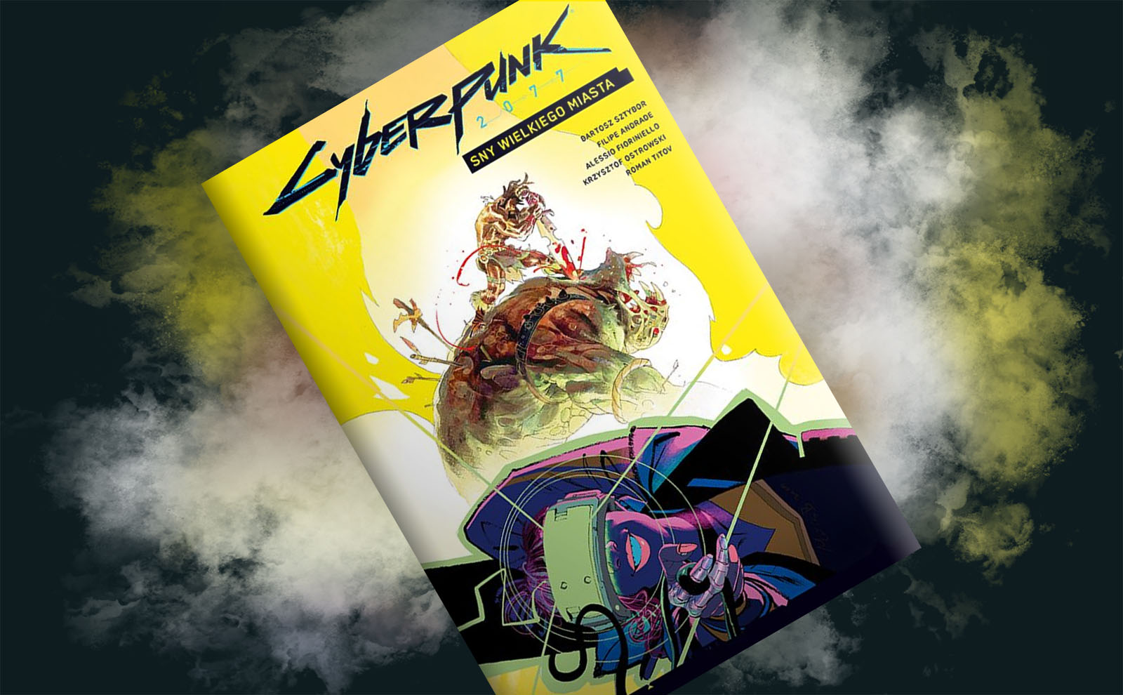 Fikcja vs rzeczywistość – recenzja komiksu „Cyberpunk 2077. Sny wielkiego miasta”, t. 4