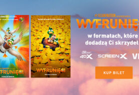 „Wyfrunięci” w 4DX i ScreenX oraz inne nowości w Cinema City!