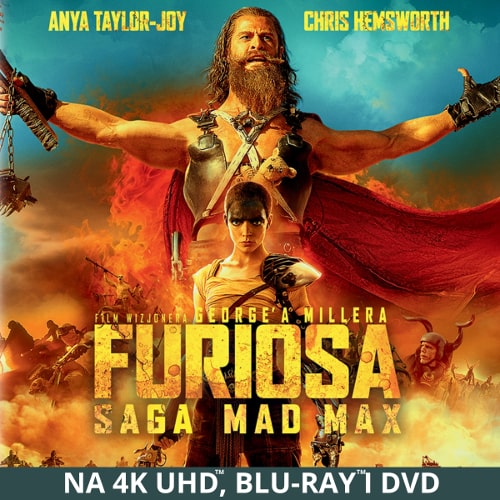 Furiosa: Saga Mad Max na Blu-ray i DVD