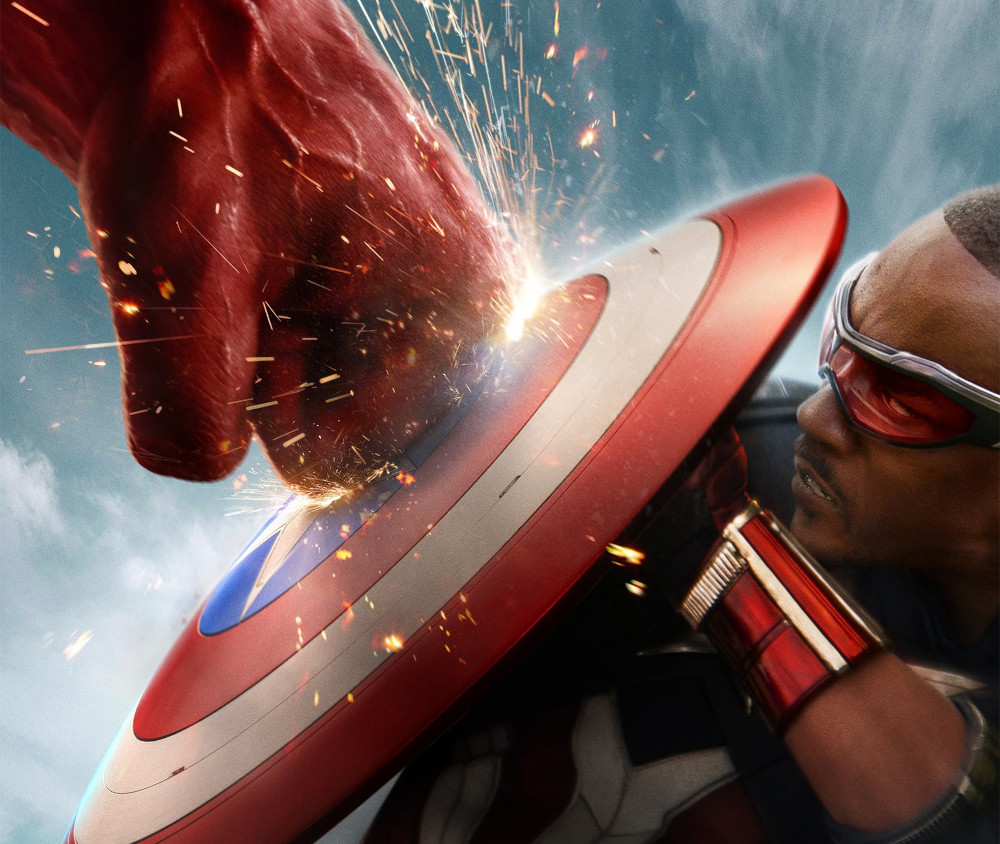 Captain America: Brave New World, Disney, Marvel Studios, fragment plakatu