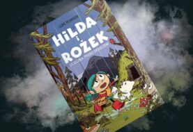 Magiczny świat widziany oczami dziecka – recenzja komiksu „Hilda i Rożek. Ucieczka przed deszczem”