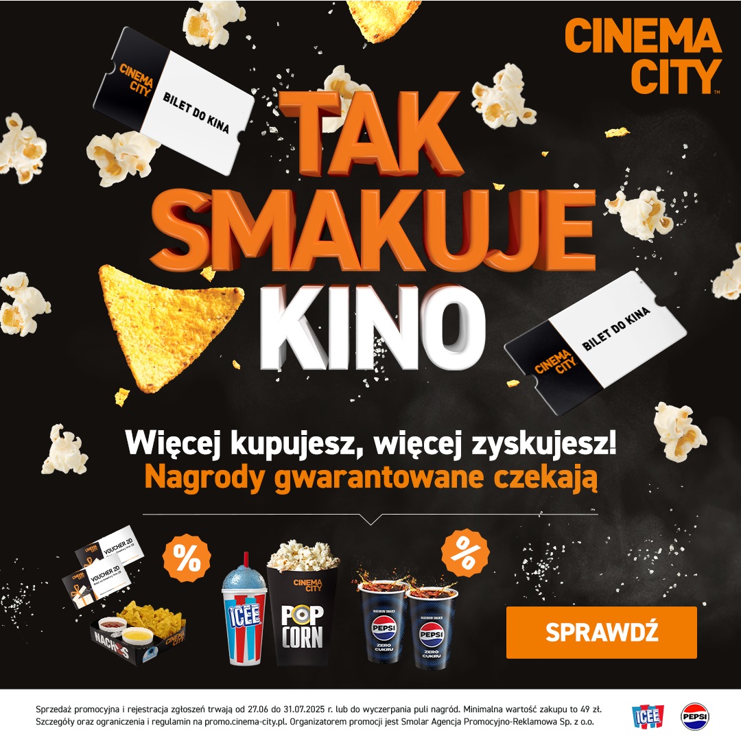 Cinema City rozdaje gwarantowane nagrody!