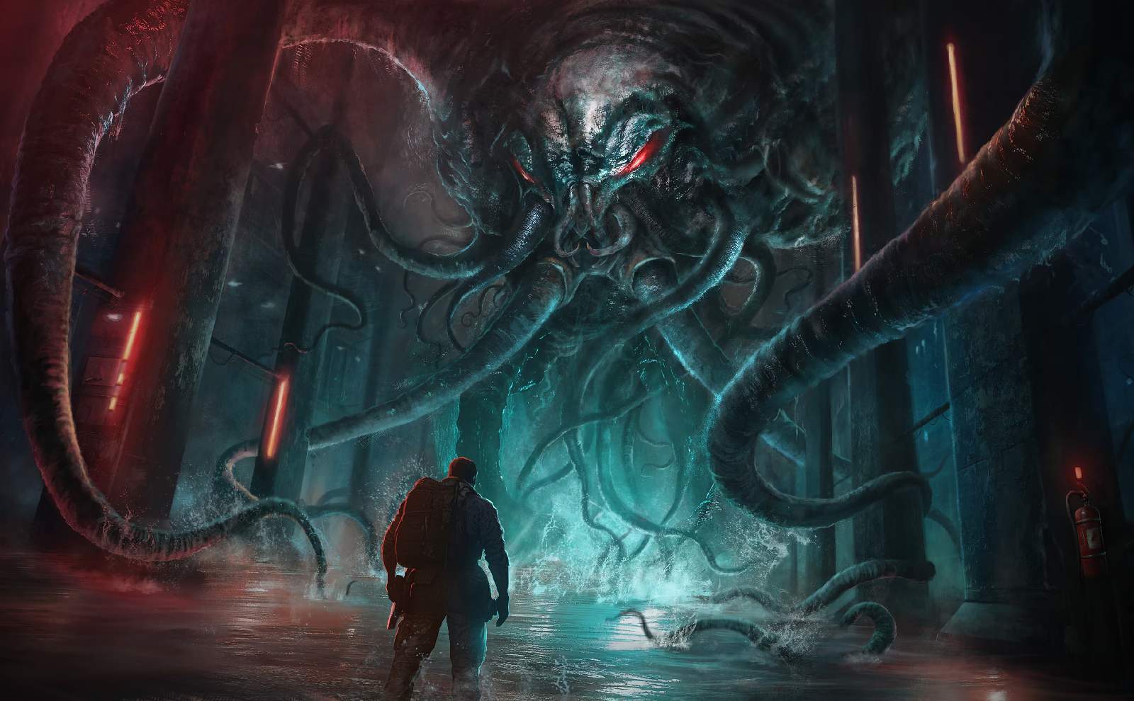 Beneath