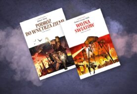 Historia w komiksie ukryta – recenzja komiksów „Wojna światów” i „Podróż do wnętrza ziemi”