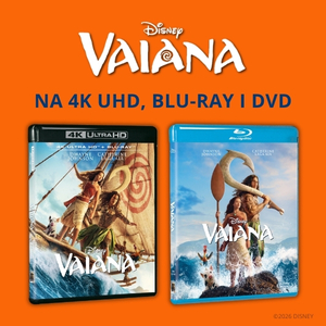 Disney VAIANA na 4K UHD, Blu-ray i DVD